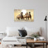Wandbilder Wohnzimmer XXL Pferde Moderne Bilder Tiere